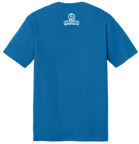 BLUE U.S.A. #SMILE T-SHIRT