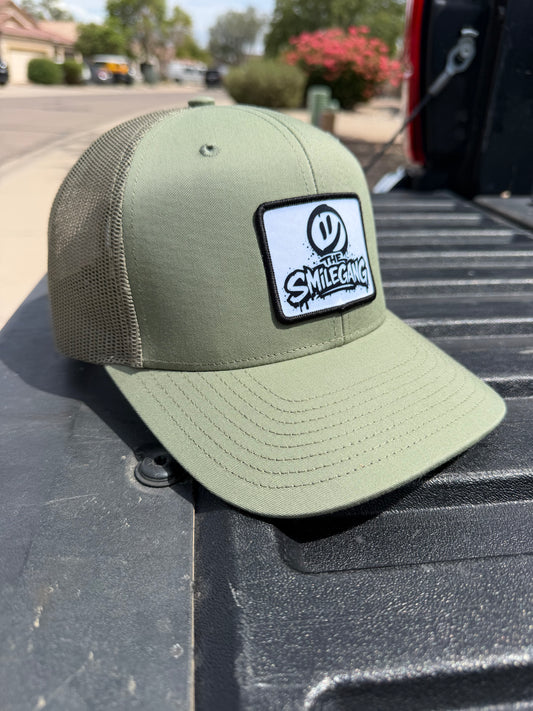 SMILEGANG HAT - Military Green