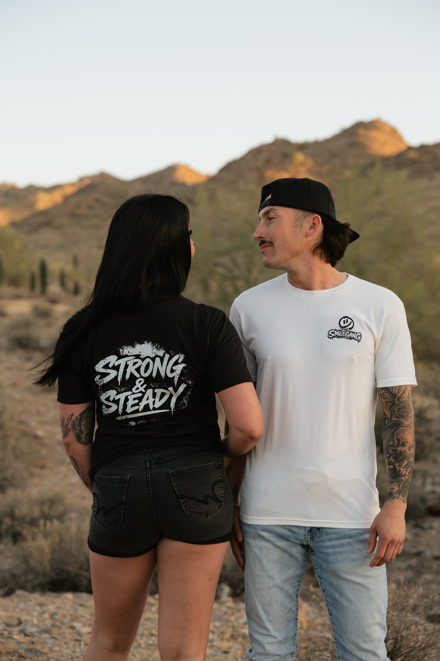 SMILEGANG T-SHIRT - 'Strong & Steady'