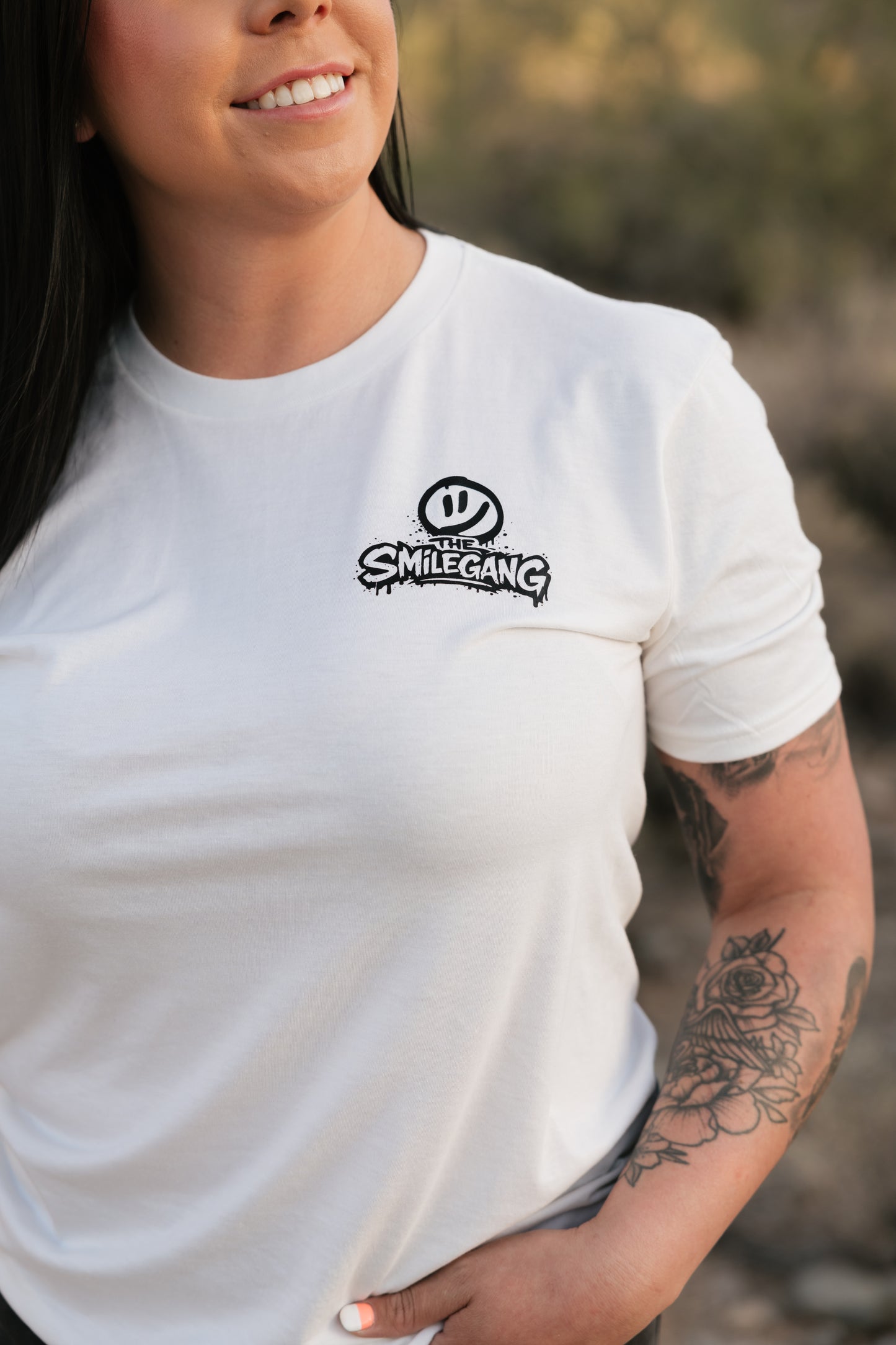SMILEGANG T-SHIRT - 'Strong & Steady'