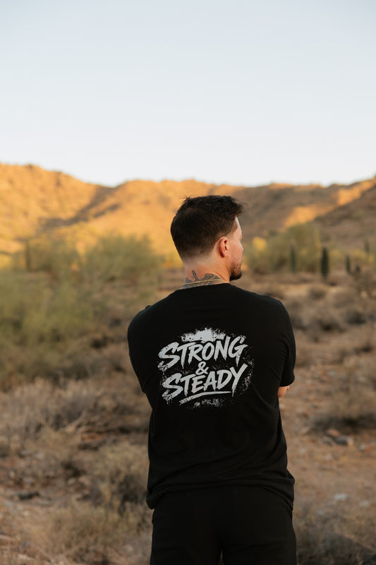 SMILEGANG T-SHIRT - 'Strong & Steady'