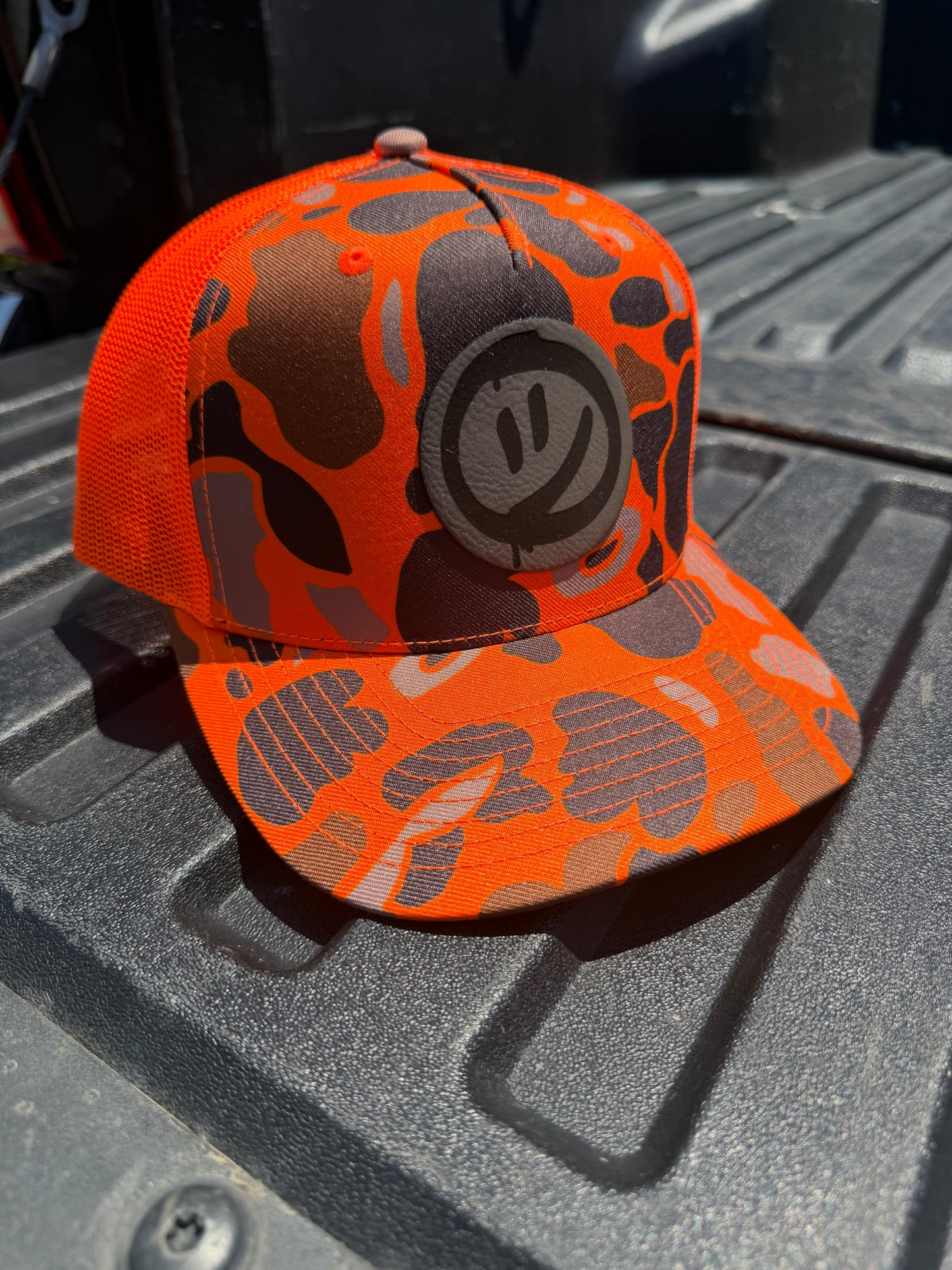 Orange Duck Camo Patch'd